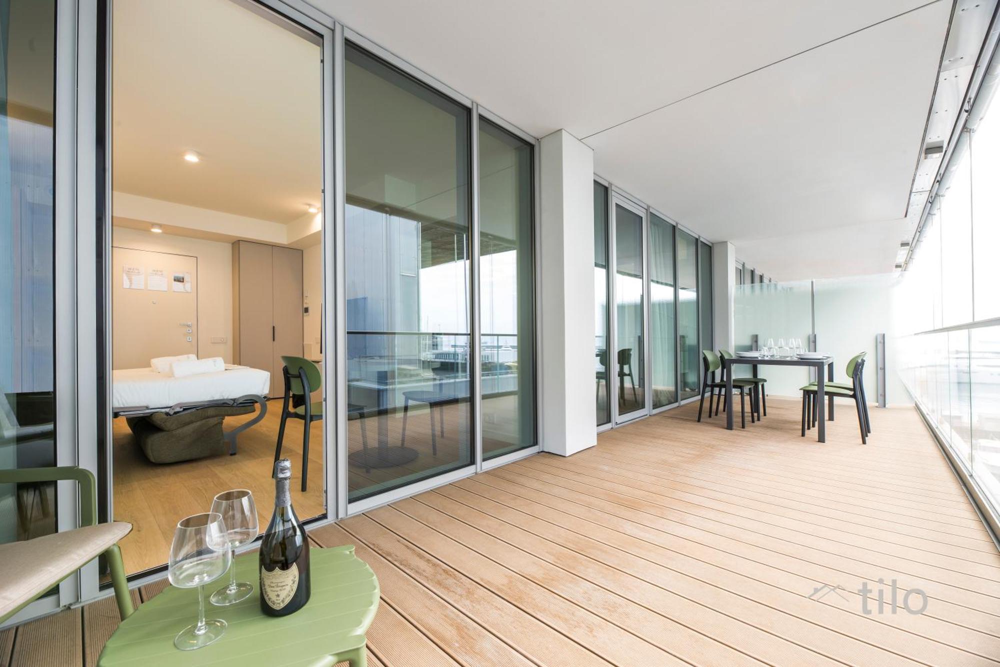 Waterfront Luxury Studio, Free Parking, Ac, Netflix & Wifi By Tilo Lux *